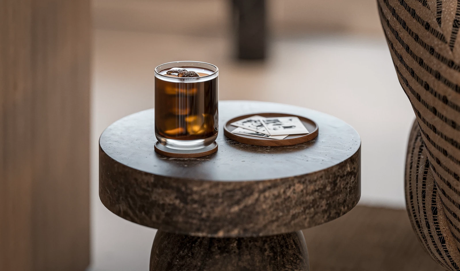 São Paulo Apartment — table detail