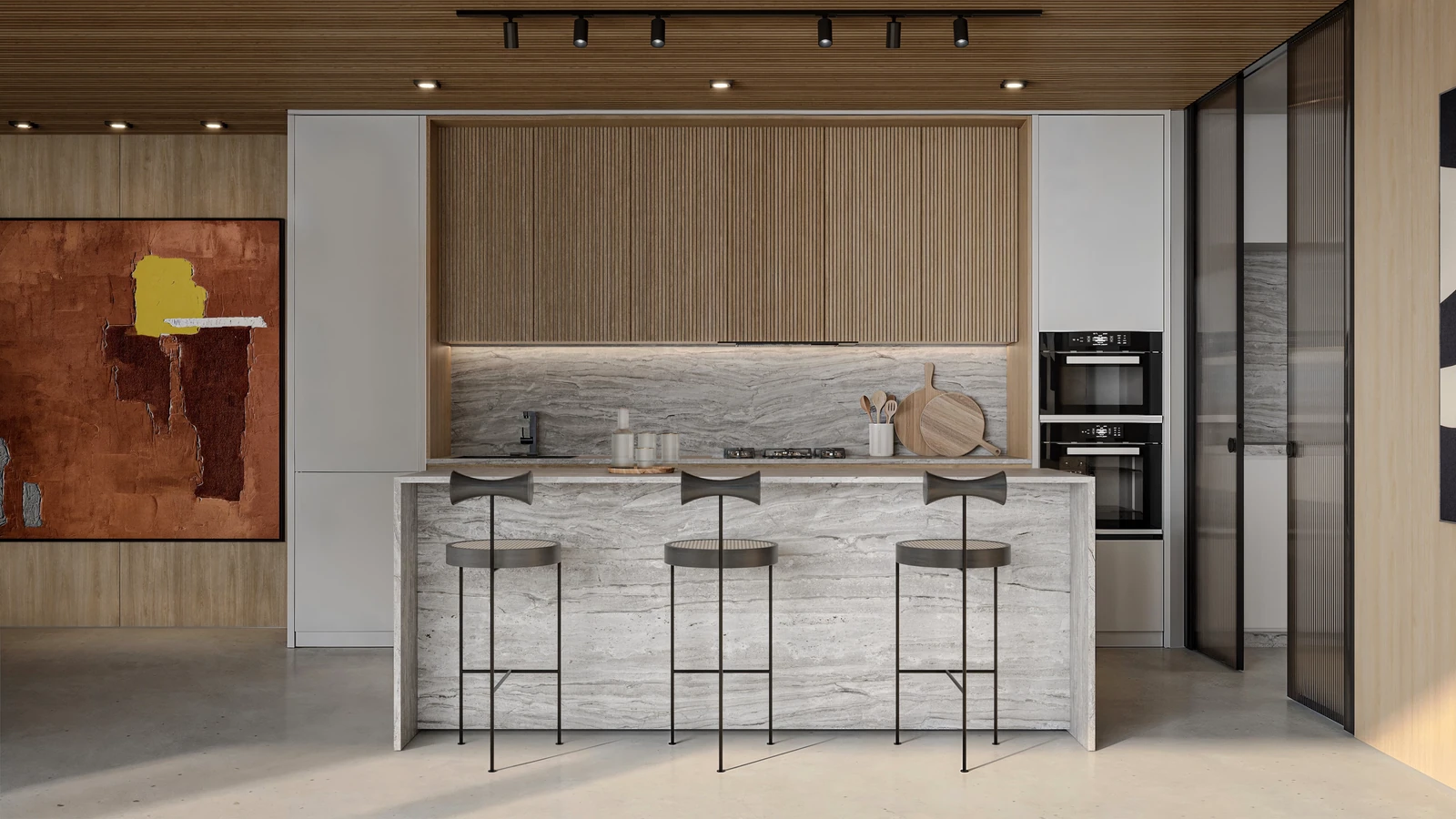São Paulo Apartment — kitchen