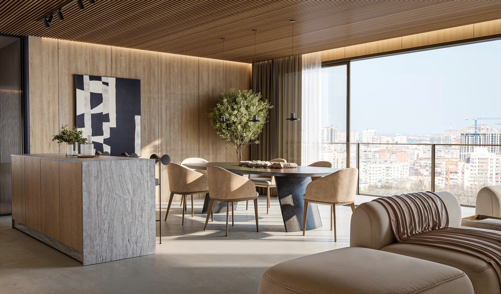 São Paulo Apartment — Personal Project / Interior Design / CGI